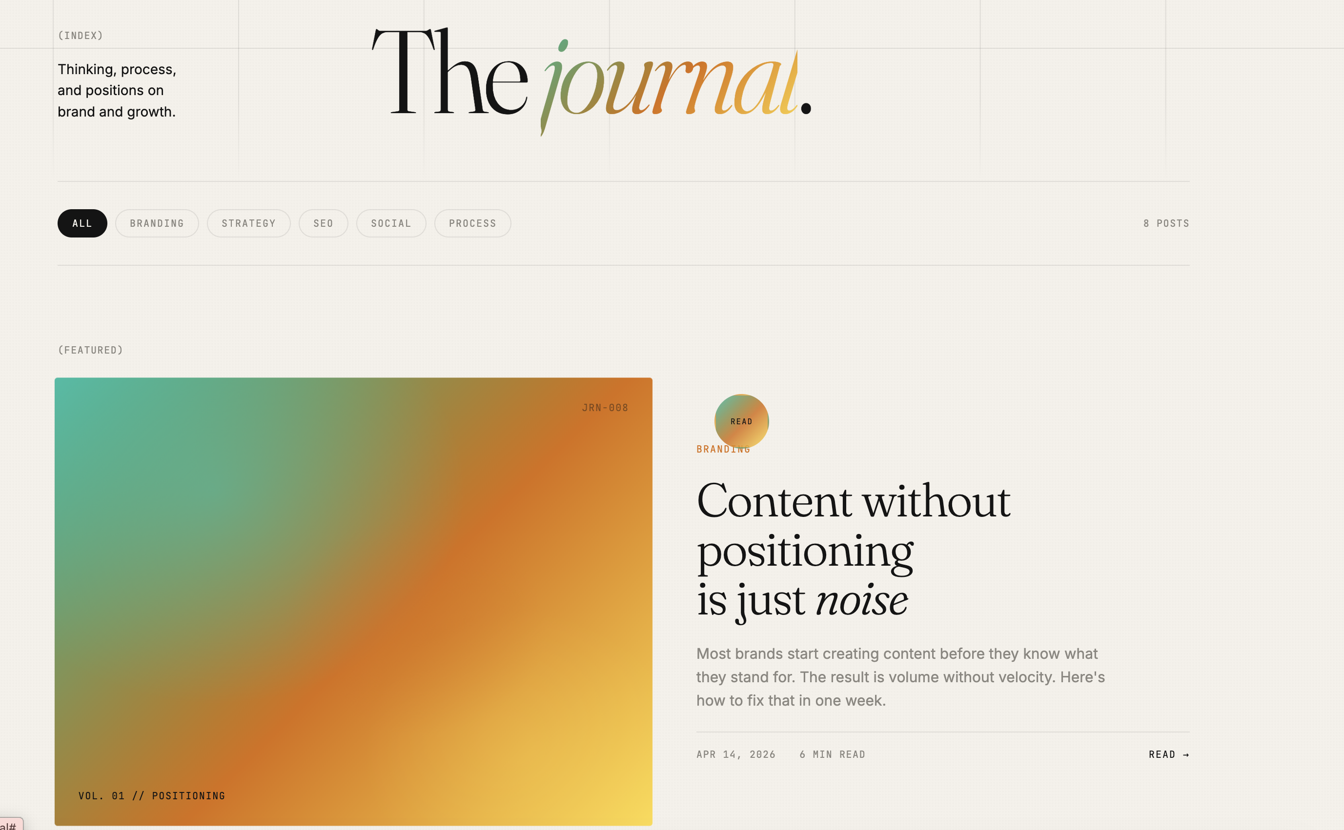 Journal